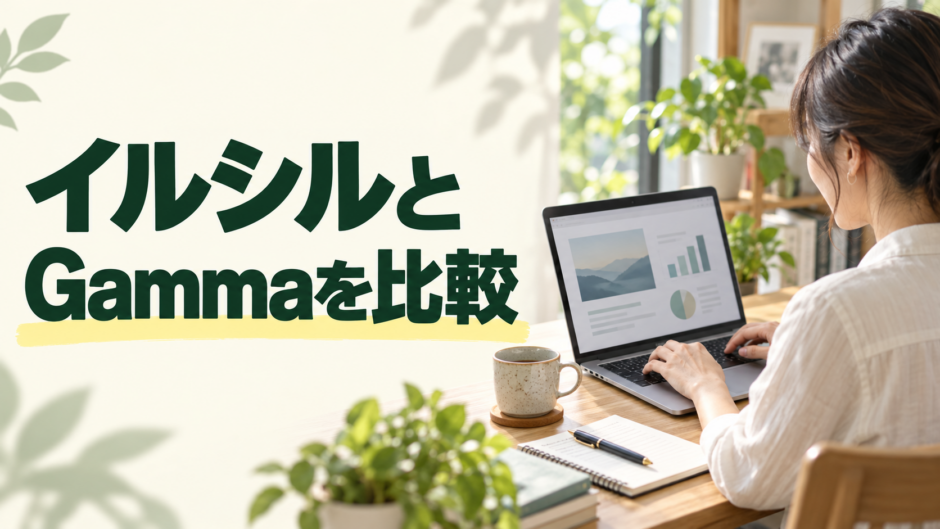 イルシルとGammaの違いを比較する記事のアイキャッチ