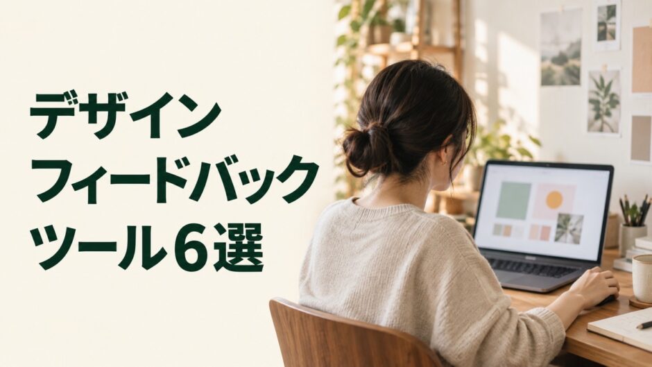 デザインへの修正指示を共有するフィードバックツール6選