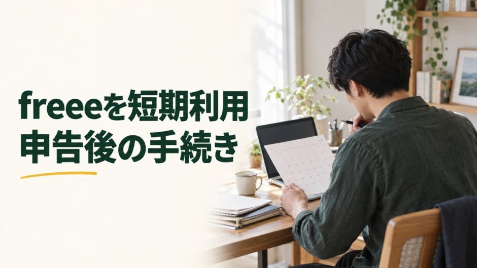 freee 確定申告の時だけの記事専用アイキャッチ