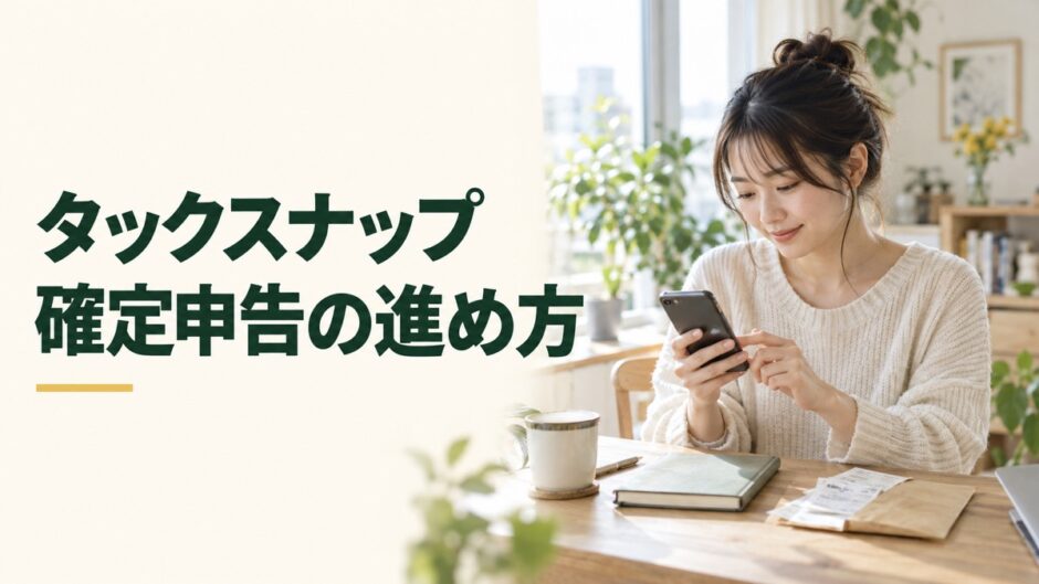 タックスナップ 確定申告の記事専用アイキャッチ