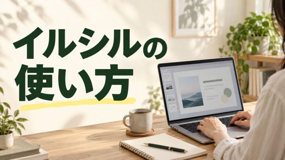 イルシルの使い方を解説する記事のアイキャッチ